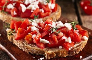 Bruschetta recept (klasická bruschetta)