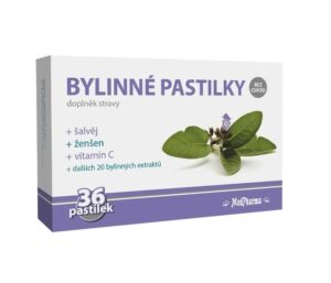 Šalvěj pastilky (bylinné pastilky, šalvějové pastilky)