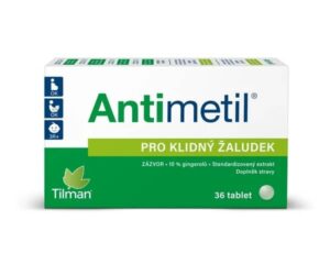 Antimetil (zázvorové tablety, zázvor tablety)